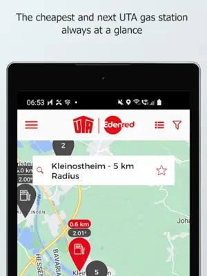 UTA Stationsfinder android App screenshot 0